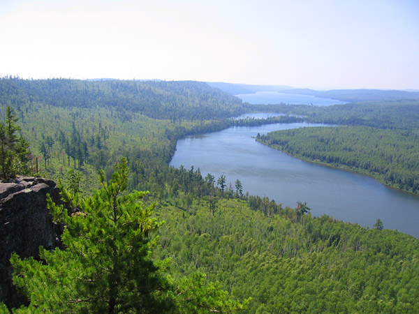 Looking out from Bottlecap over Rose, Rat and South Lakes